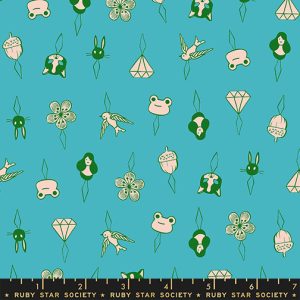 Ruby Star Society Collaborative 1-800-Notion Thread Charms Turquoise