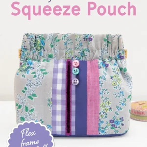 Zakka Workshop Pretty Patchwork Squeeze Pouch + Hardware Kit
