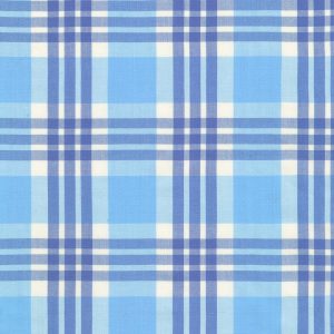 Robert Kaufman Fabrics Kona Loomworks Summer Breeze Picnic Plaid Praire Sky