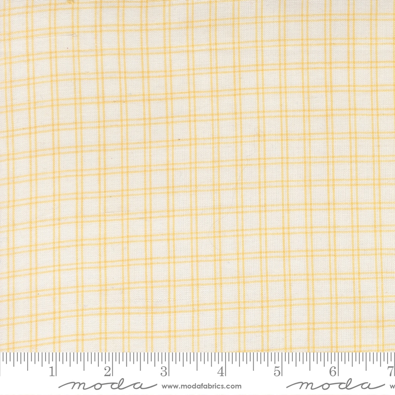 Moda Fabrics Janelle Kent Pieces to Treasure Summer Solstice Wovens Double Grid Afternoon