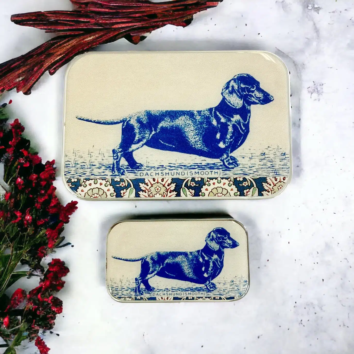 Firefly Notes Dachshund Notions Tin Large - Image 2