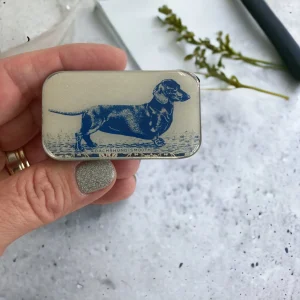Firefly Notes Dachshund Notions Tin Small