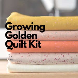 Pen + Paper Patterns Growing Golden Quilt Kit