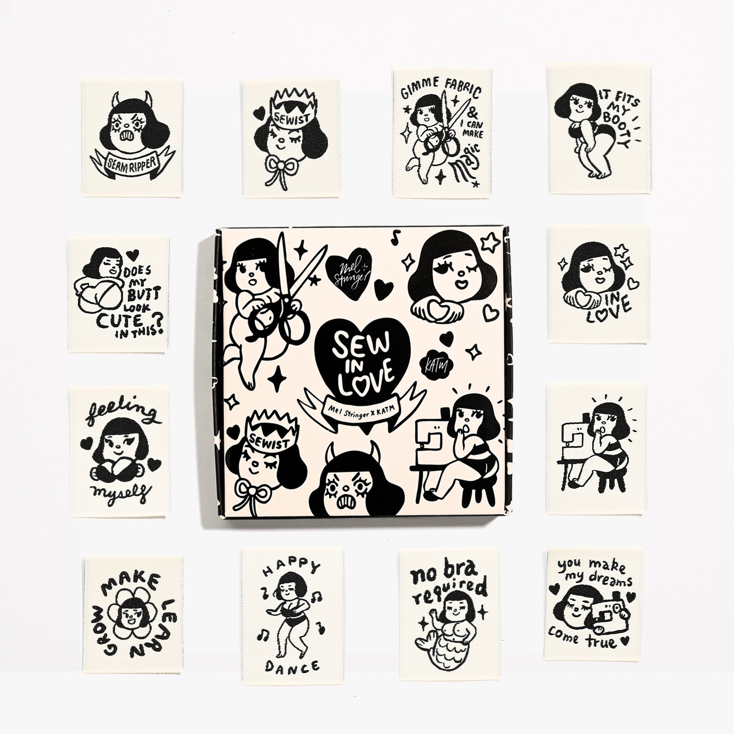 Kylie And The Machine + Mel Stringer Sew In Love Labels - Image 7