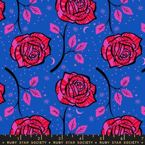 Ruby Star Society Sarah Watts Ink Shop Ink Rose Blue Ribbon