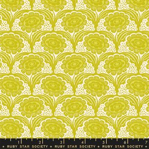 Ruby Star Society Sarah Watts Ink Shop Scallop Flower Pistachio