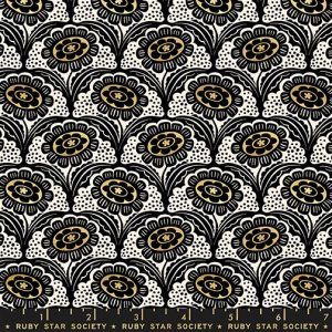 Ruby Star Society Sarah Watts Ink Shop Scallop Flower Gold
