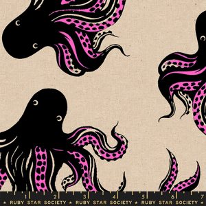 Ruby Star Society Sarah Watts Ink Shop Canvas Mystery Food Neon Pink