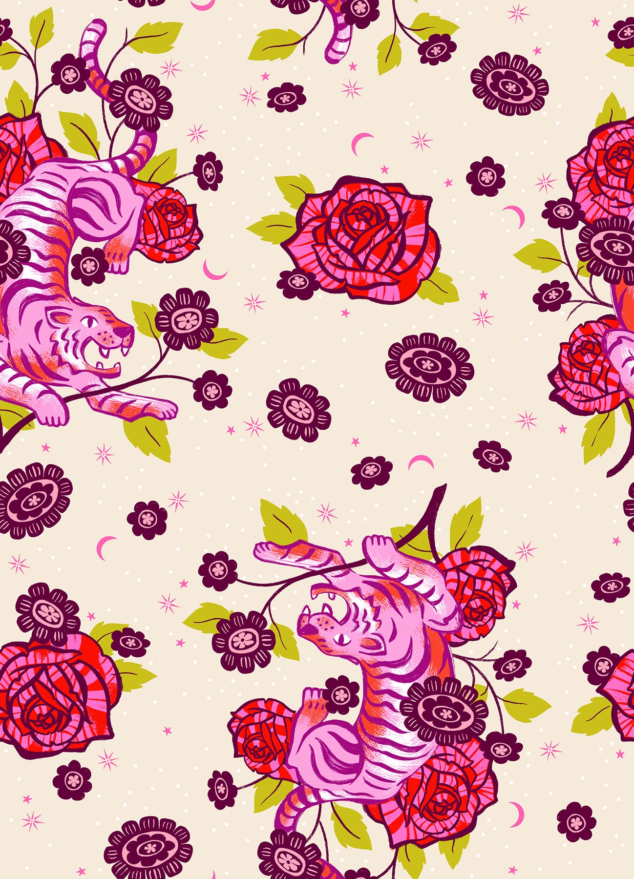 Ruby Star Society Sarah Watts Ink Shop Tiger Rose Shell - Image 2