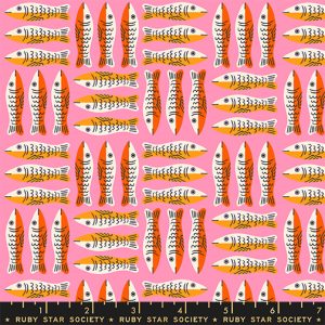 Ruby Star Society Alexia Marcelle Abegg 1-800-Calico Little Sardines Lucky Pink
