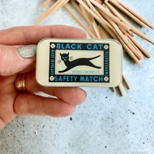 Firefly Notes Black Cat Notions Tin Small