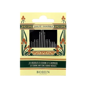 Bohin Needle Book Vintage Assorted Needle 20ct