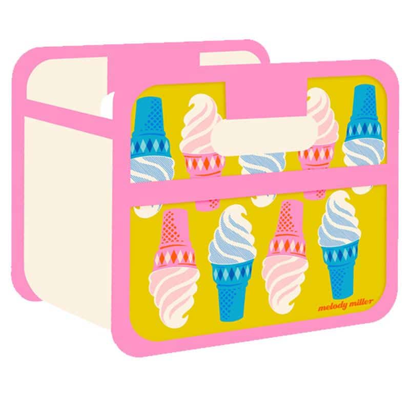 Meori Ruby Star Society Melody Miller Ice Cream Foldable Box