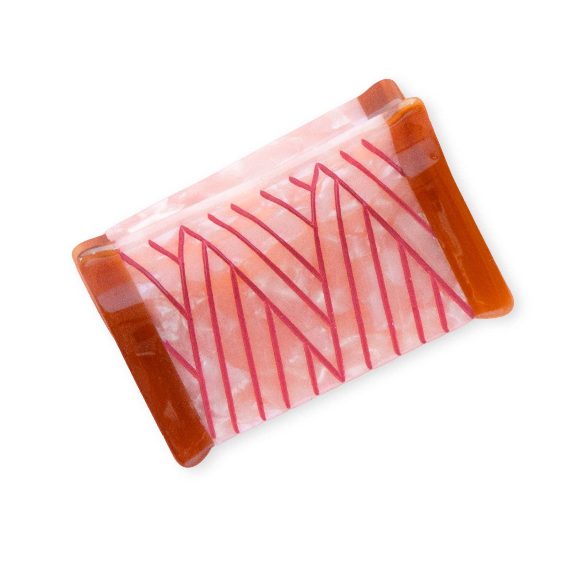Sarah Hearts Thread Spool Mini Hair Claw Clip - Image 3