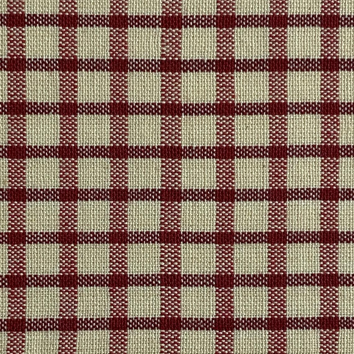 Diamond Textiles Americana Colonial 1/4" Gingham Red