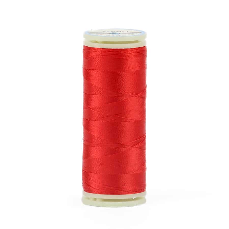 Wonderfil Threads - DecoBob Cottonized Polyester 80wt 250m Cinnamon Heart
