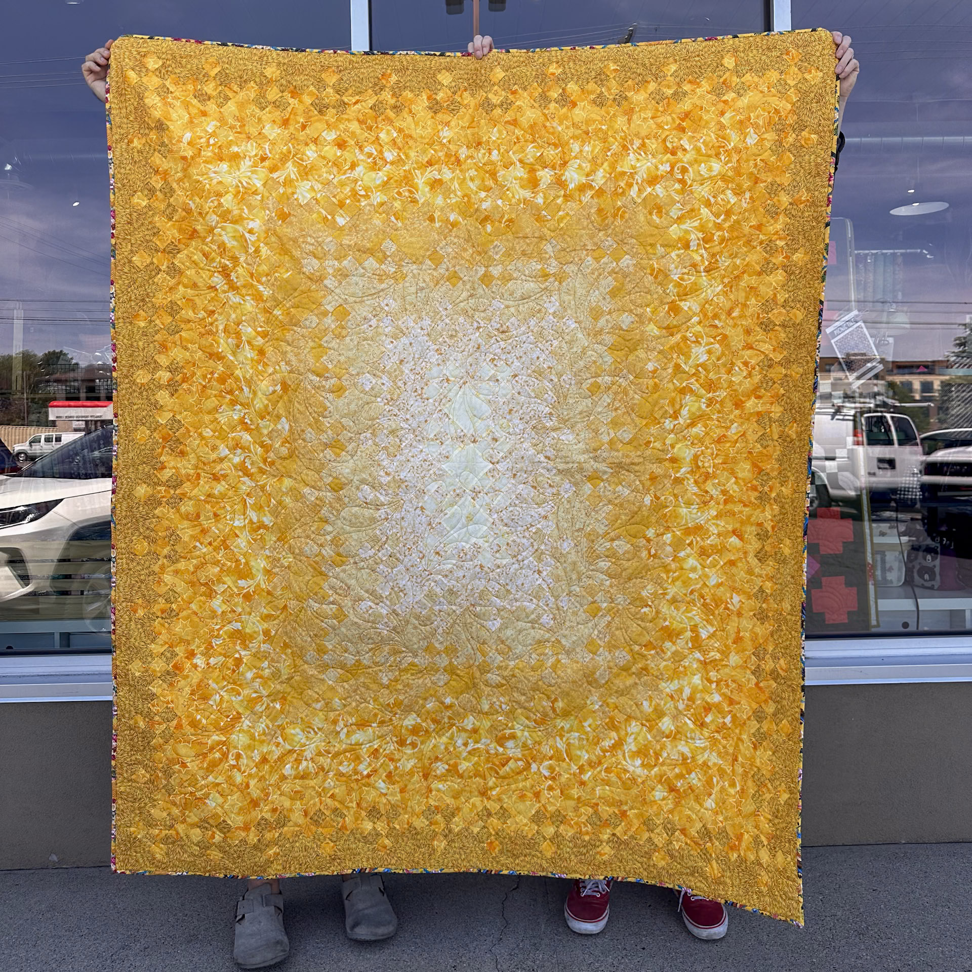 Watercolor Quilt Donated by Tracie Masi