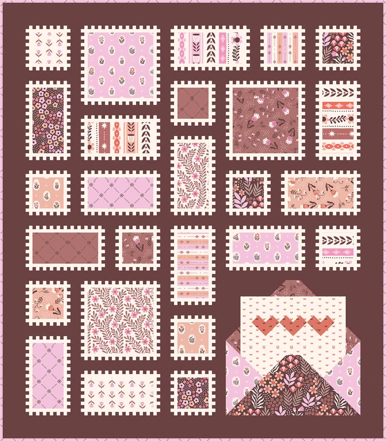 Pen + Paper Patterns Happy Mail Pattern - Image 4