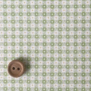 Textile Pantry Antique Pattern Mini Dot Check Green