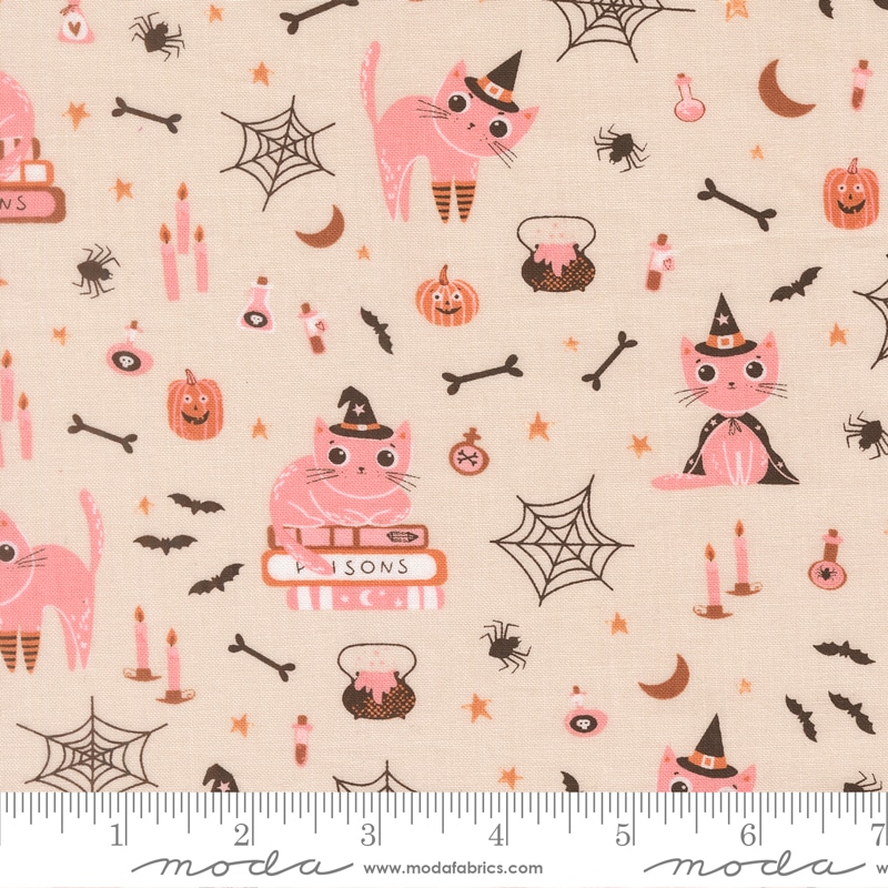 Moda Fabrics Elena Amo Purrs & Boos Bundle - Image 22