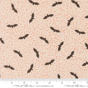 Moda Fabrics Elena Amo Purrs & Boos Bats Moonbeam