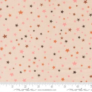 Moda Fabrics Elena Amo Purrs & Boos Stars Moonbeam