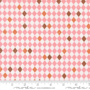 Moda Fabrics Elena Amo Purrs & Boos Harlequin Candy