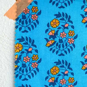 Petit Pan Shalin Cotton Poplin Turquoise