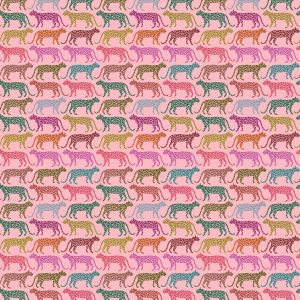 Anna Maria Textiles Backings 4 Leopard Pink
