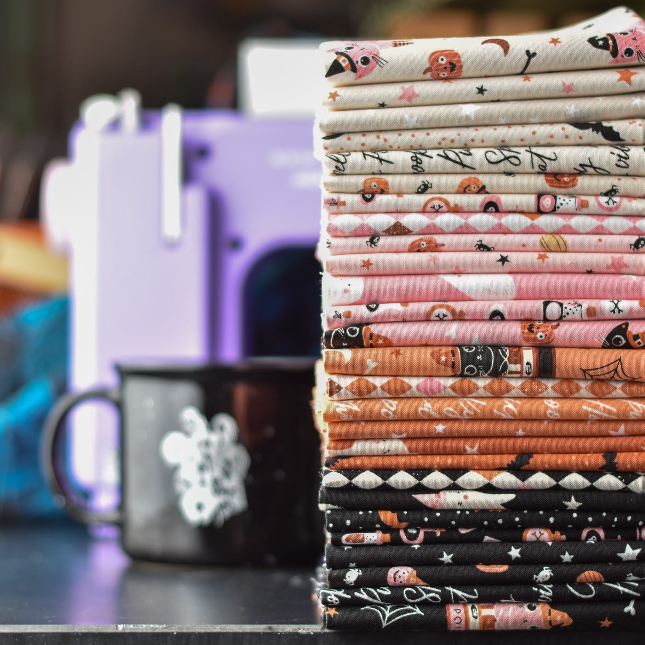 Moda Fabrics Elena Amo Purrs & Boos Bundle