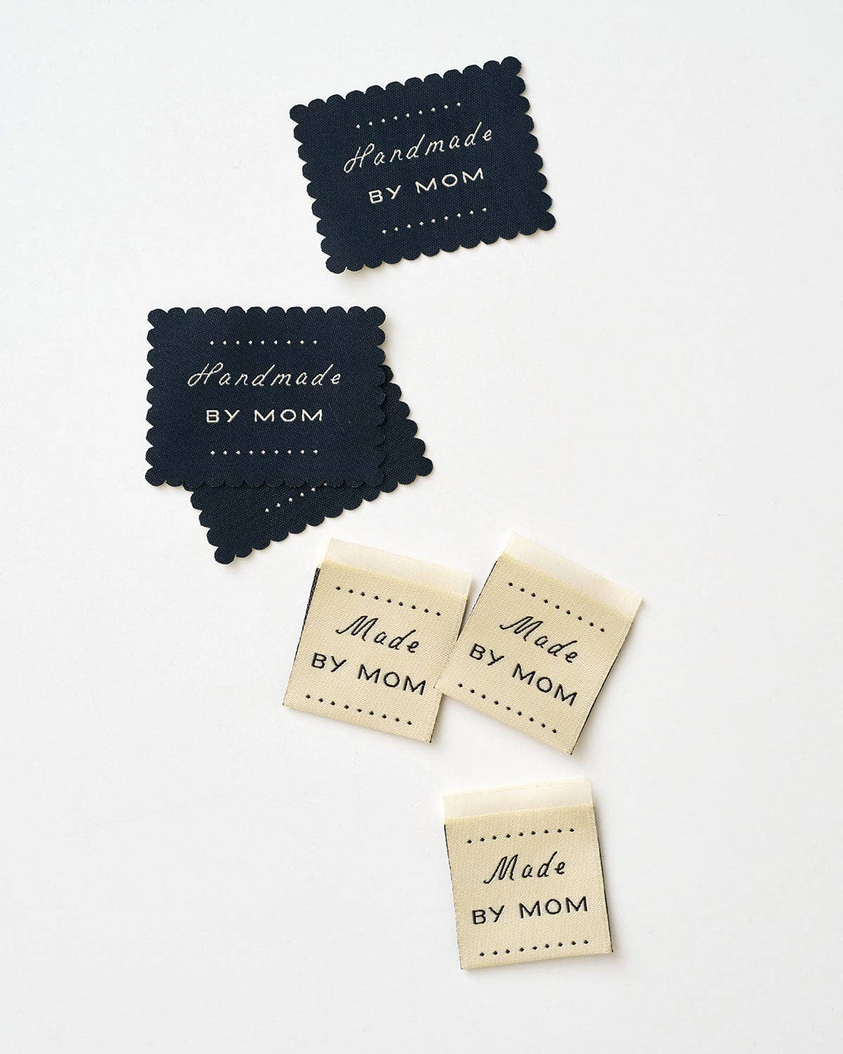 Matchy Matchy Handmade by Mom Woven Garment Labels