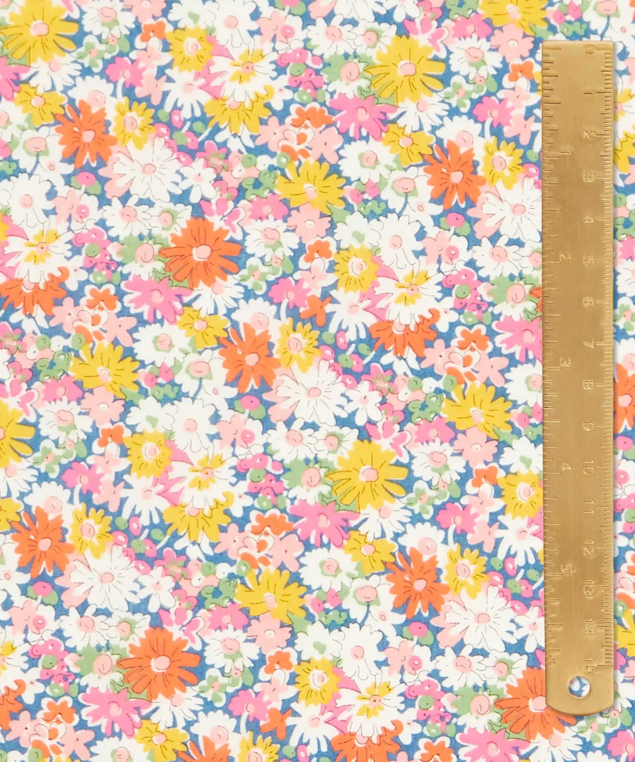 Liberty Fabrics Libby Tana Lawn® Cotton Teal - Image 3