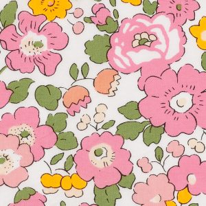 Liberty Fabrics Betsy Meadow Tana Lawn® Cotton Pink Light Neon
