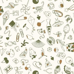 Liberty Fabrics Teddy Tarrant Tana Lawn® Cotton Olive