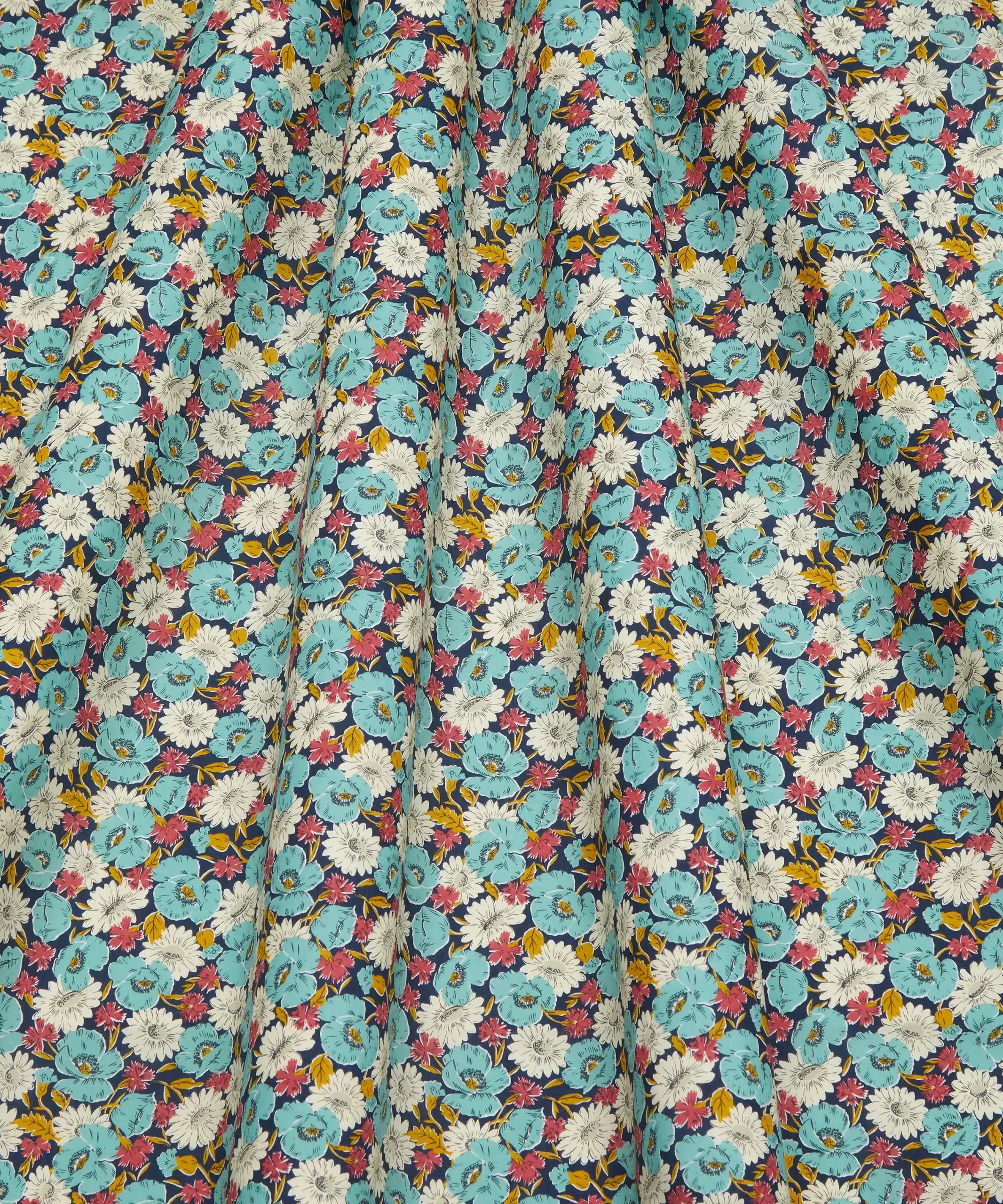 Liberty Fabrics Myria Tana Lawn® Cotton Navy - Image 2