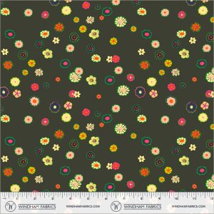 Windham Fabrics Heather Ross Boat Race Beads Soot