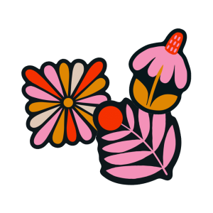 NoSo x Lisa Congdon Flower Patch 3-Pack