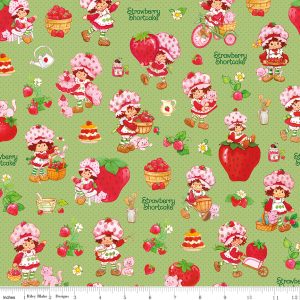 Riley Blake Designs The World of Strawberry Shortcake™ Main Green