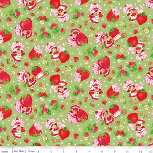 Riley Blake Designs The World of Strawberry Shortcake™ Toss Green