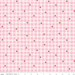 Riley Blake Designs The World of Strawberry Shortcake™ Gingham Pink
