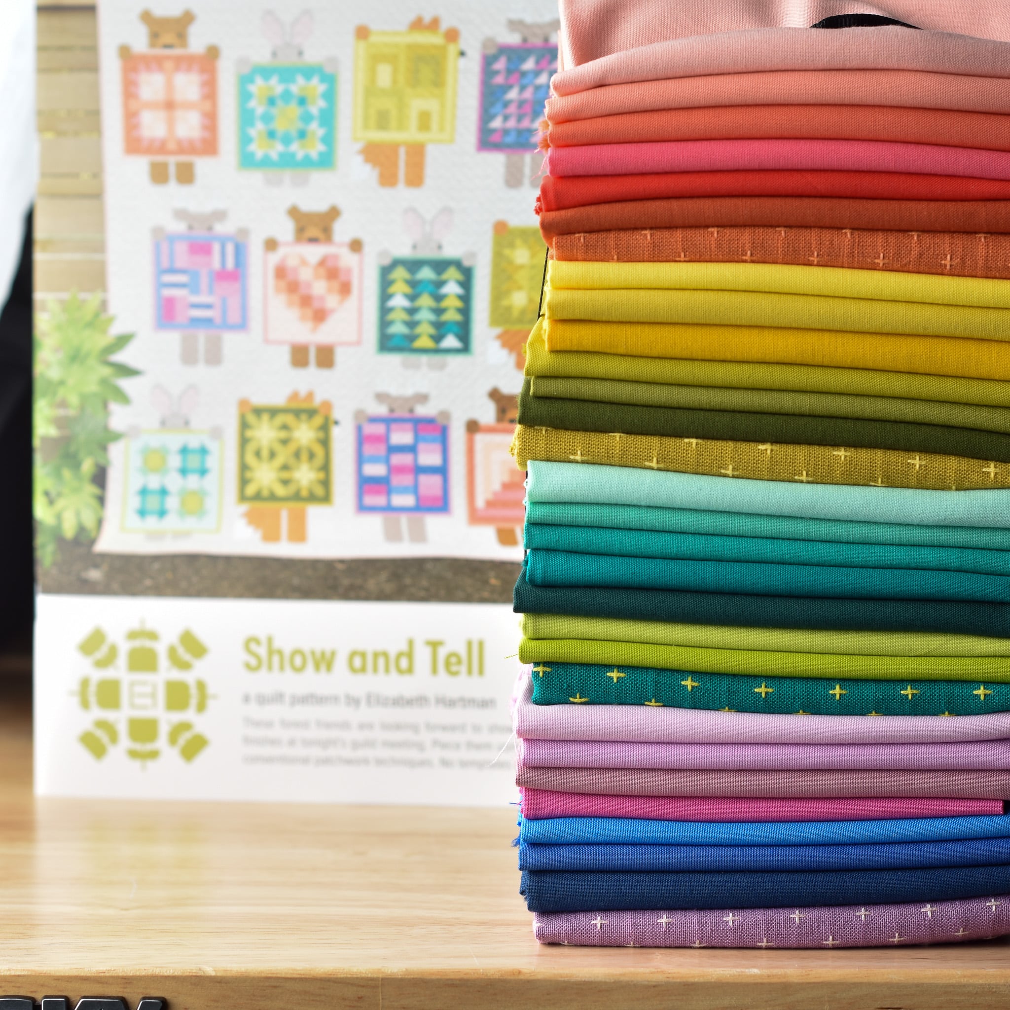Elizabeth Hartman Show and Tell Quilt Kit - Image 2