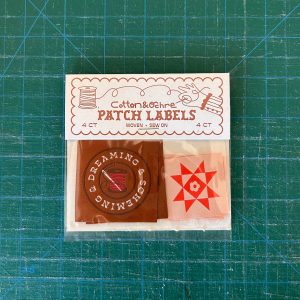 Cotton & Ochre Dreaming & Scheming Woven Patch Label Pack