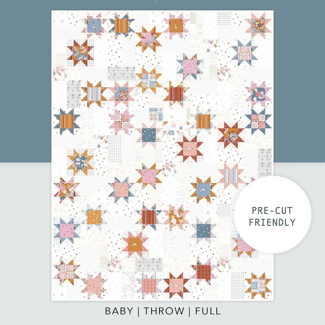 Frannie B Quilt Company Stargazers Quilt Pattern