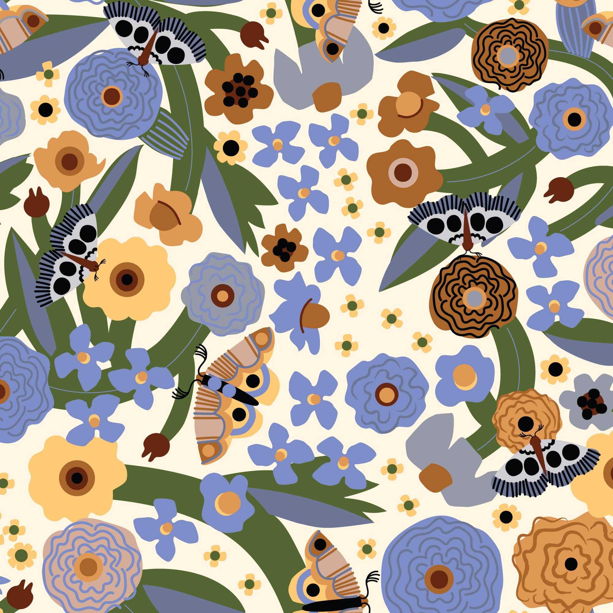 Cloud 9 Fabrics Leah Duncan Firefly Moon Bundle - Image 11